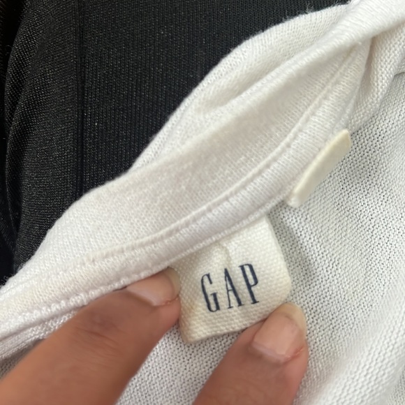 White Cold Shoulder Casual Top - Picture 2 of 3